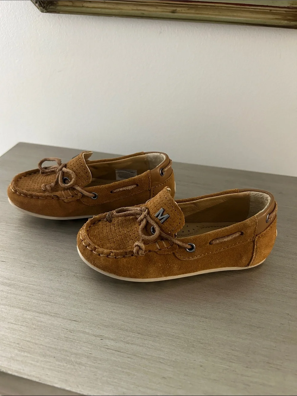 Mayoral Brown Suede Kids Loafers